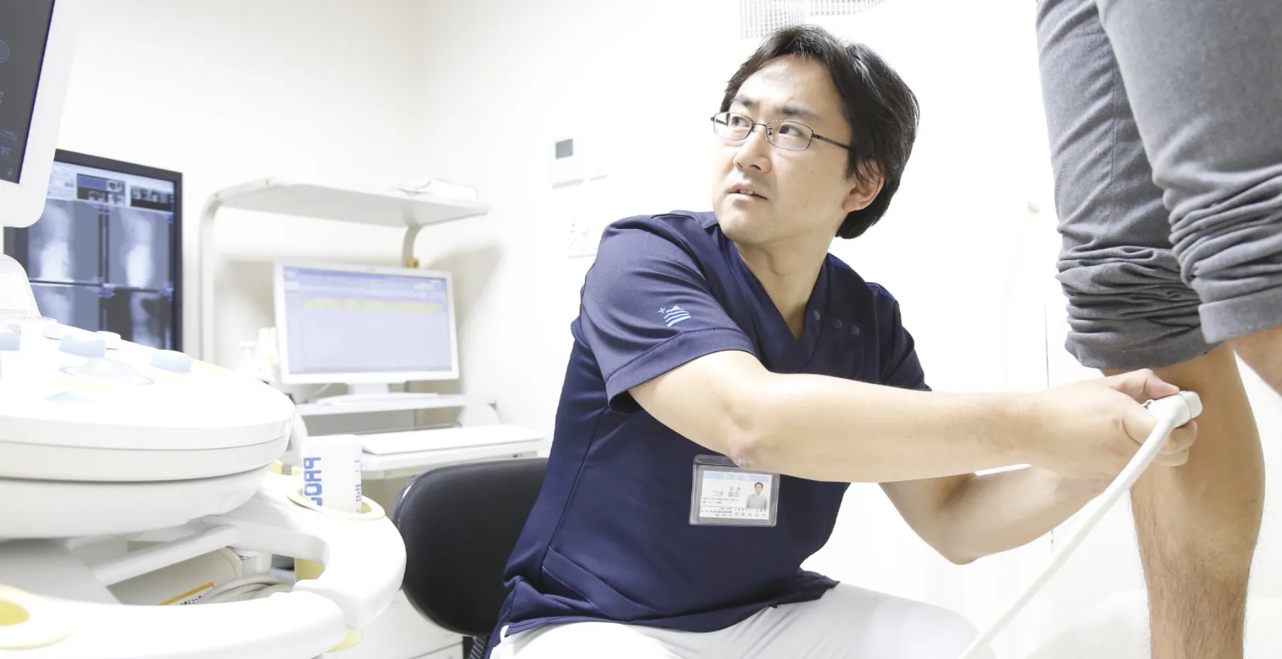 足に特化した検診を行っています